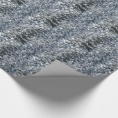 Schneeballstruktur Geschenkpapier (Ecke)