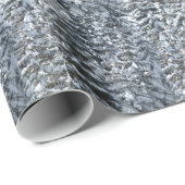 Schneeballstruktur Geschenkpapier (Rolleneckpunkt)