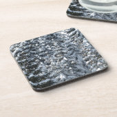 Schneeballstruktur Getränkeuntersetzer (Linke Seite)