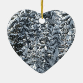 Schneeballstruktur Keramikornament