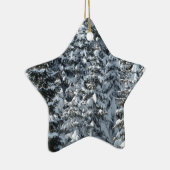 Schneeballstruktur Keramikornament (Rechts)