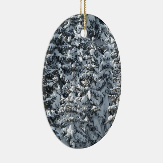 Schneeballstruktur Keramikornament (Rechts)