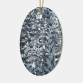 Schneeballstruktur Keramikornament (Links)