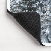 Schneeballstruktur Mousepad (Ecke)