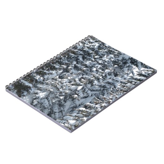 Schneeballstruktur Notizblock (Linke Seite)