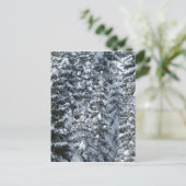 Schneeballstruktur Postkarte (Stehend Vorderseite)