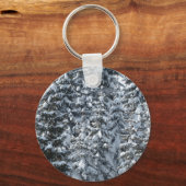 Schneeballstruktur Schlüsselanhänger (Vorderseite)