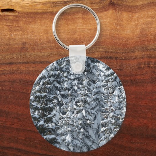 Schneeballstruktur Schlüsselanhänger (Vorderseite)