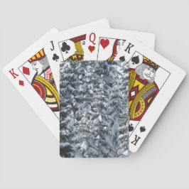 Schneeballstruktur Spielkarten