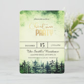 Schneeballwald Einladung (Stehend Vorderseite)