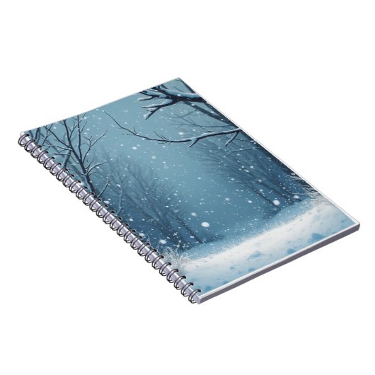 Schneeband Notizblock (Rechte Seite)