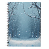 Schneeband Notizblock (Vorderseite)