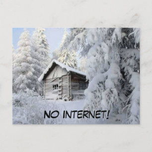 Schneeband Postkarte