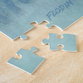 Schneebänder, Acrylmalerei Puzzle (Seite)
