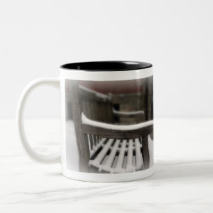 Schneebank Zweifarbige Tasse