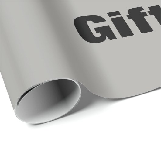 Schneebanket Geschenkpapier (Rolleneckpunkt)