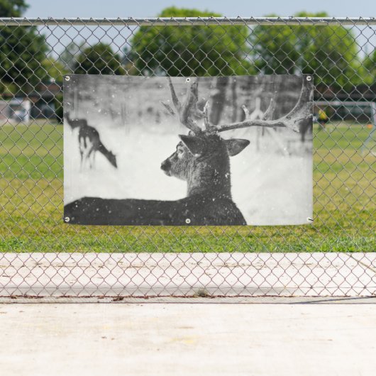 SCHNEEBanner mit KRAFTSTOFFEN Banner (Insitu)