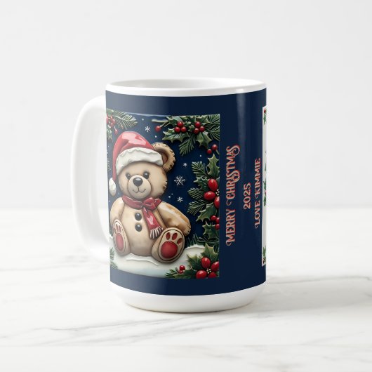 Schneebär Kaffeetasse (Vorderseite Links)