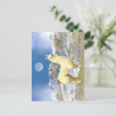 Schneebär Postkarte (Stehend Vorderseite)