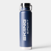 Schneebassage | trinkflasche (Rückseite)