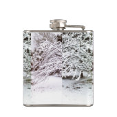 Schneebaum Flachmann (Rückseite)