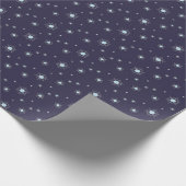 Schneebaum Geschenkpapier (Ecke)