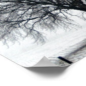 Schneebaum Poster (Ecke)