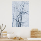 Schneebaum Poster (Küche)