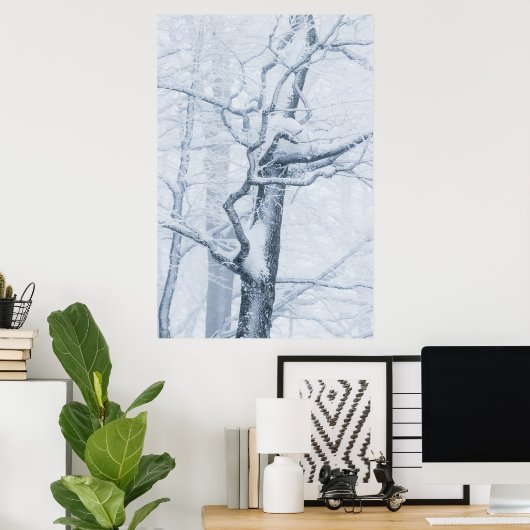 Schneebaum Poster (Heimbüro)