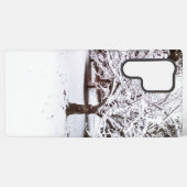 Schneebaum Samsung Galaxy Hülle (Rückseite (Horizontal))