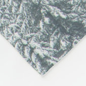 SCHNEEBÄUME FLEECEDECKE (Ecke)