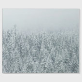 SCHNEEBÄUME GESCHENKPAPIER (Flach)