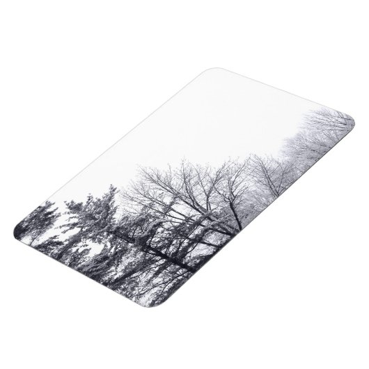 Schneebäume: Horizontal Magnet (Linke Seite)