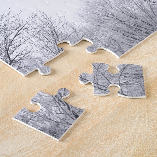 Schneebäume: Horizontal Puzzle (Seite)