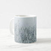 SCHNEEBÄUME KAFFEETASSE (Vorderseite Links)