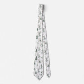 Schneebäume Krawatte (Vorderseite)