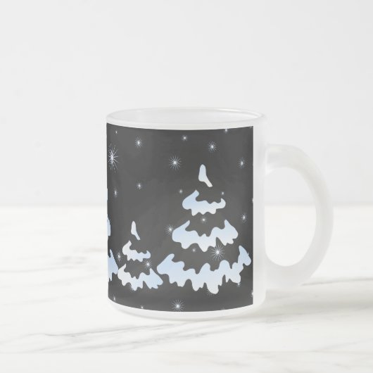 Schneebäume Mattglastasse (Rechts)