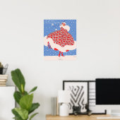 Schneebedeckt Poster (Heimbüro)