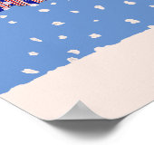 Schneebedeckt Poster (Ecke)