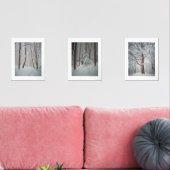 Schneebedeckte Bäume im scheußlichen Winterwald Bilderwand Sets (Wohnzimmer)