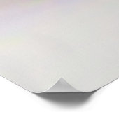 Schneebedeckte Bäume, Kiefer an der KC Street Poster (Ecke)