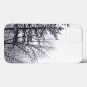 Schneebedeckte Bäume: Vertikal Case-Mate iPhone Hülle (Rückseite (Horizontal))