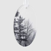 Schneebedeckte Bäume: Vertikal Ornament (Vorderseite)