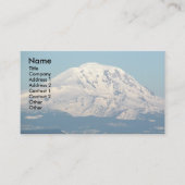 Schneebedeckte Berg Adams Landschaft Visitenkarte (Vorderseite)
