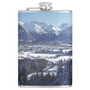 SCHNEEBEDECKTE BERGE FLACHMANN