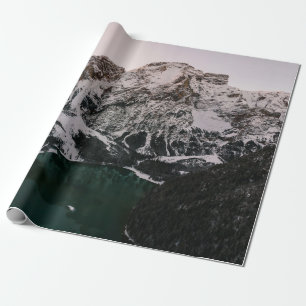 SCHNEEBEDeckte BERGE Geschenkpapier