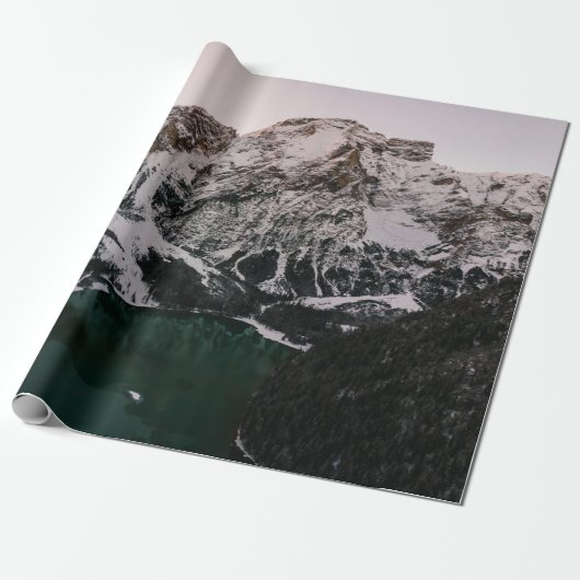 SCHNEEBEDeckte BERGE Geschenkpapier (Ungerollt)