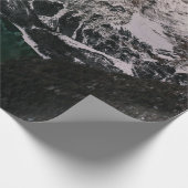 SCHNEEBEDeckte BERGE Geschenkpapier (Ecke)