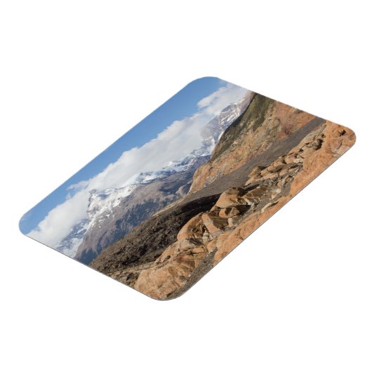 Schneebedeckte Berge Magnet (Linke Seite)