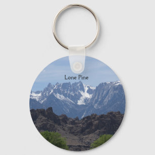 Schneebedeckte Berge von Lone Pine      Schlüsselanhänger